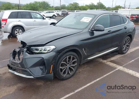 2022 BMW X4 xDrive30I из США, поврежденный, VIN 5UX33DT04N9J64845